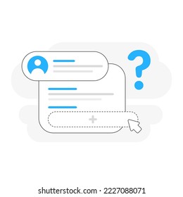 incomplete personal data information concept illustration flat design vector eps10. modern graphic element for landing page, empty state ui, infographic, icon, etc