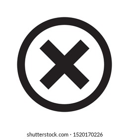 incorrect icon vector symbol template