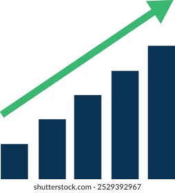 Icono de línea de gráfico de negocios de aumento. trazo editable, contiene elementos como flecha, gráfico, diagrama, finanzas, dirección, gráfico, crecimiento, tasa de interés, inversión, rendimiento, mercado de valores, Vector lineal de datos.