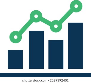 Increase and Decrease Line icon. Editable Stroke, Contains such as Arrow, Chart, Diagram, Finance, Direction, Graph, Growth, Interest Rate, Investment, Performance, Stock Market, Data vector.