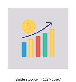 increase   growth   dollar 