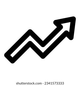 increase icon vector illustration asset element