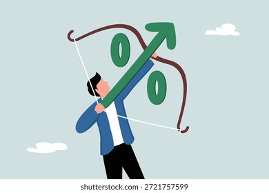 El aumento de las tasas de interés debido al creciente porcentaje de inflación, el concepto de economía o préstamos, el porcentaje de flechas que los empresarios apuntan se dispara hacia el cielo.