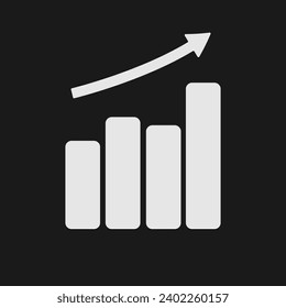 "Increase" - Vector illustration for business