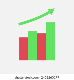 "Increase" - Vector illustration for business