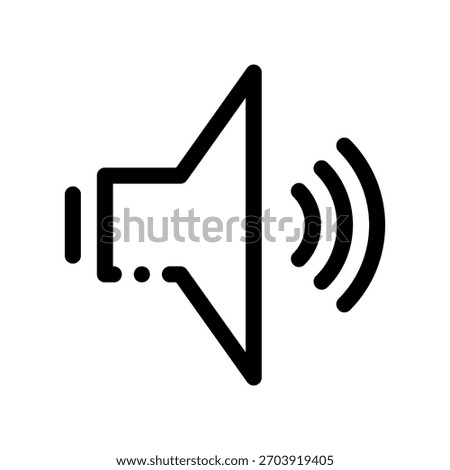Increase Volume Speaker and Sound Wave Icon
