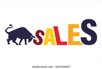Aumente el vector de plantillas de iconos de ventas