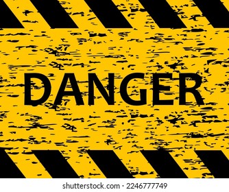 Mayor peligro. La cinta es de color amarillo protector con negro. Precaución y advertencia. No cruces.