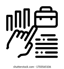 increased efficiency icon vector. increased efficiency sign. isolated contour symbol illustration