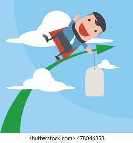 Increased revenue vector illustration