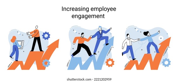 Increasing employee engagement, fellow workers assessment. Making career development plan, professional roadmaps for employees in company, development prospects and ways to achieve their goals