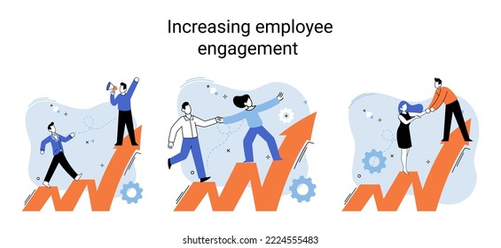 Increasing employee engagement, fellow workers assessment. Making career development plan, professional roadmaps for employees in company, development prospects and ways to achieve their goals