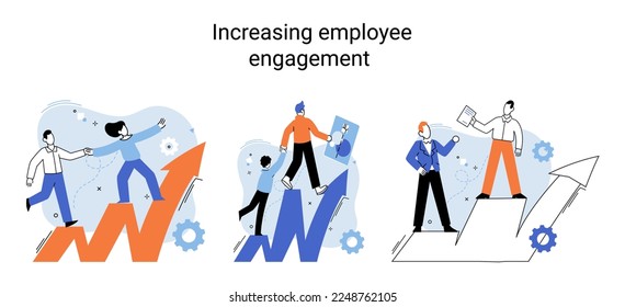 Increasing employee engagement, fellow workers assessment. Making career development plan, professional roadmaps for employees in company, development prospects and ways to achieve their goals