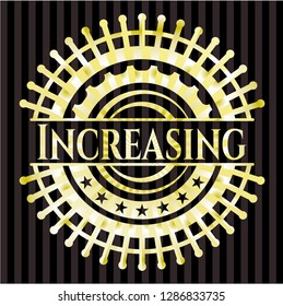 Increasing golden badge
