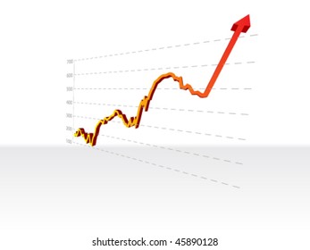 increasing stock diagram