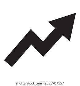 Increasing stocks icon. Trendy Increasing stocks logo concept on white background from Business and analytics collection. Suitable for use on web apps, mobile apps and print media. 333