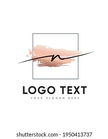 An incredibly adaptable and interesting letter type N logo template, Vector logo for business and company identity 