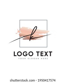 An incredibly adaptable and interesting letter type K logo template, Vector logo for business and company identity 
