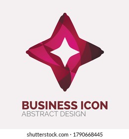 Incredibly beautiful and colorful abstract business logos and icons in vector. Circles, lines, arrows, transitions, gradient, shadows, text, patterns.