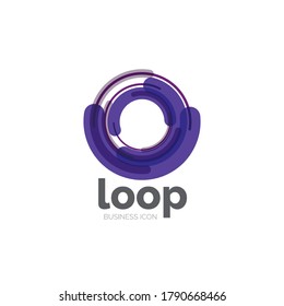 Incredibly beautiful and colorful abstract business logos and icons in vector. Circles, lines, arrows, transitions, gradient, shadows, text, patterns.