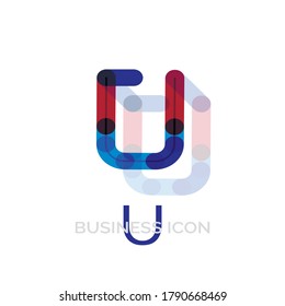 Incredibly beautiful and colorful abstract business logos and icons in vector. Circles, lines, arrows, transitions, gradient, shadows, text, patterns.