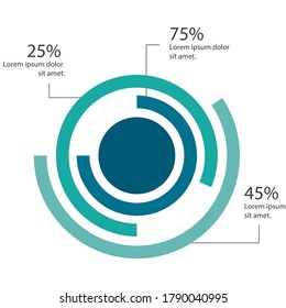 Incredibly beautiful and colorful modern business professional infographics in vector. Steps, circles, arrows, text, drawings, signs, number, work, diagrams, goals, time.