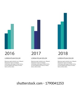 Incredibly beautiful and colorful modern business professional infographics in vector. Steps, circles, arrows, text, drawings, signs, number, work, diagrams, goals, time.