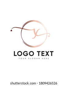 Una plantilla de logotipo tipo carta tipo X de estilo increíblemente clásico, logotipo vector para identidad empresarial y de empresa