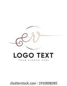 Incredibly magical and elegant swashes gorgeous script R logo template, vector logo for business and company identity 