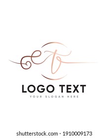 Incredibly magical and elegant swashes gorgeous script T logo template, vector logo for business and company identity 