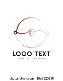 Incredibly versatile and a spectacular handwritten letter type O  logo template, Vector logo for business and company identity