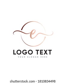 Incredibly versatile, a spectacular letter type E  logo template, Vector logo for business and company identity 