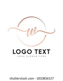 Incredibly versatile, a spectacular letter type W  logo template, Vector logo for business and company identity 