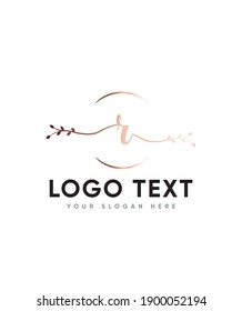 Incredibly versatile style and a stunning handwritten letter type R logo template, Vector logo for business and company identity 