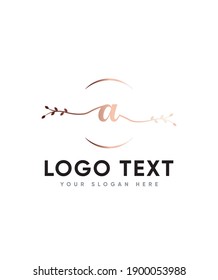 Un estilo increíblemente versátil y una impresionante plantilla de logotipo tipo carta escrita a mano, logotipo vector para identidad empresarial y de empresa 