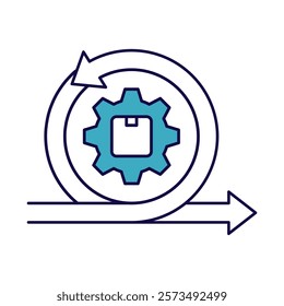 Incremental Delivery – Arrows Representing Stepwise Development in Agile Processes