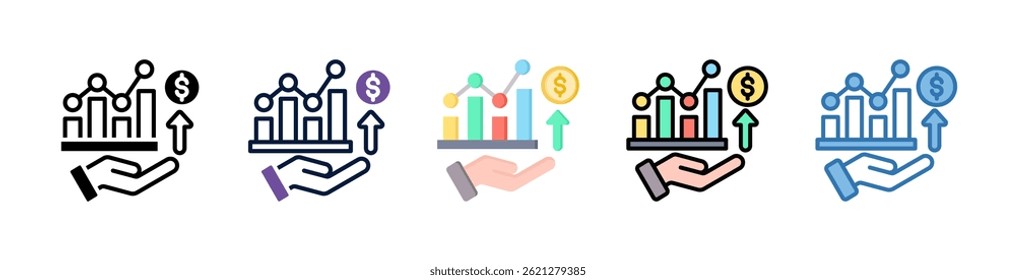 Elemento Incremental De Ícone Para Design