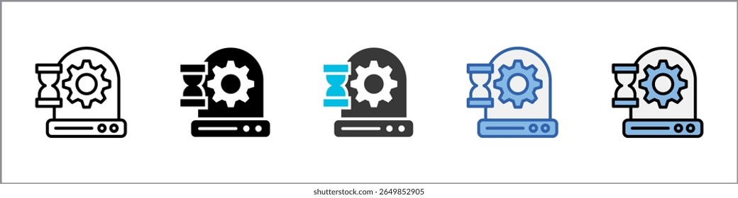 Incubation Icon Pack Multistyle Illustration