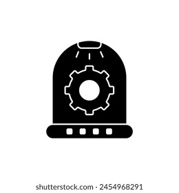 icono de línea de concepto de incubadora. Ilustración de elemento simple. concepto de incubadora esquema símbolo diseño.