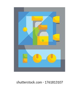 Incubator Flat icon. Laboratory Concept.