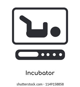 Incubator icon vector isolated on white background for your web and mobile app design, Incubator logo concept