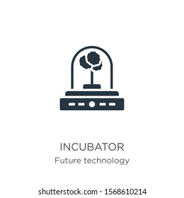 Incubator icon vector. Trendy flat incubator icon from future technology collection isolated on white background. Vector illustration can be used for web and mobile graphic design, logo, eps10