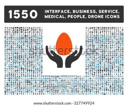 Incubator and other web interface, business tools, people poses, medical service vector icons. Style is flat symbols, bicolored, rounded angles, white background.