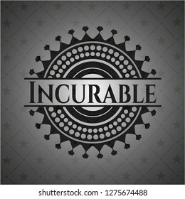 Incurable dark emblem. Retro