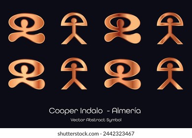 Indalo symbol vector cooper for designers