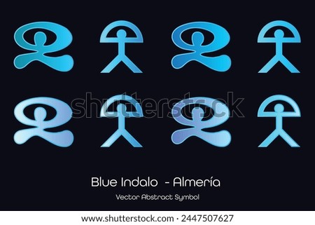 Indalo symbol vector cooper for designers