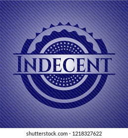 Indecent jean background