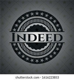 Indeed dark emblem. Vector Illustration. Detailed.