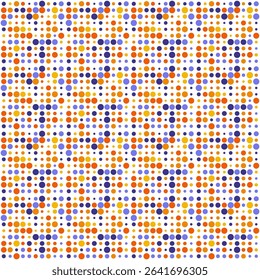  indefinite vector seamless pattern consisting of various multicolored graphic elements.  Seamless texture