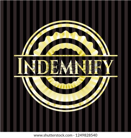 Indemnify golden badge